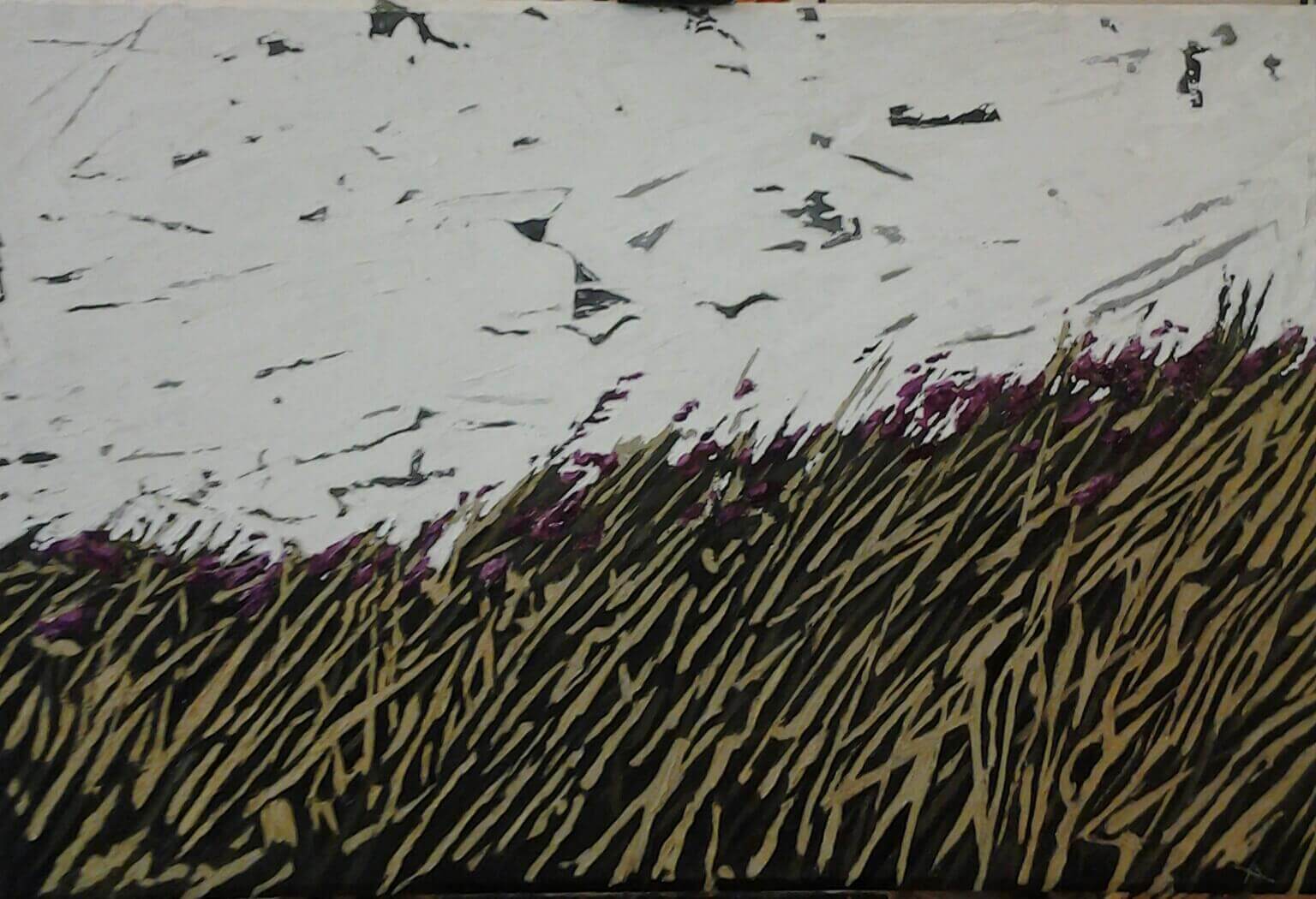 Campo Uno - Olio su tela cm 100x150 - 2015